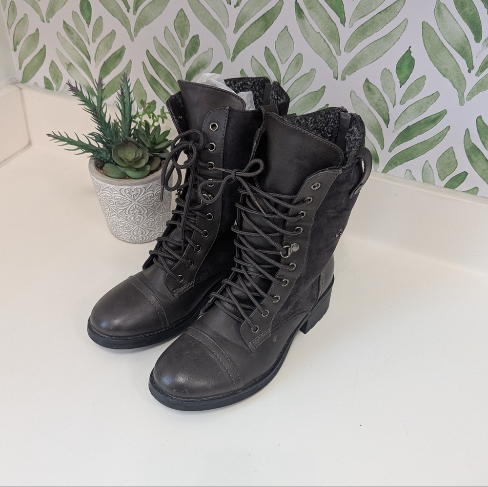 Dream Paris Brown Fold Down Boots 8